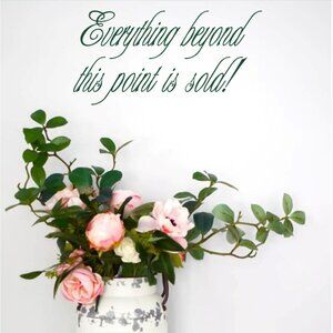 Everything beyond here is sold.